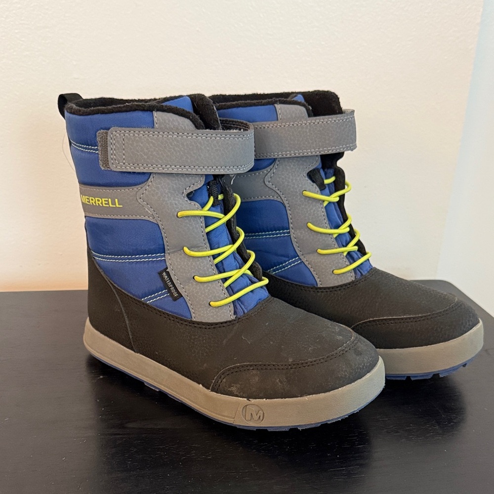 Merrell Kids' Winter Boots - Blue and Gray